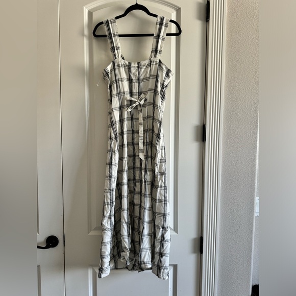 NWT Weekend Los Angeles Plaid Button Down Dress - Size Medium - Picture 4 of 4